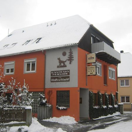 Gasthaus Zur Wolfsschlucht 호텔 Sugenheim 외부 사진