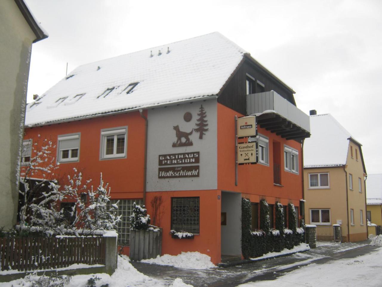 Gasthaus Zur Wolfsschlucht 호텔 Sugenheim 외부 사진
