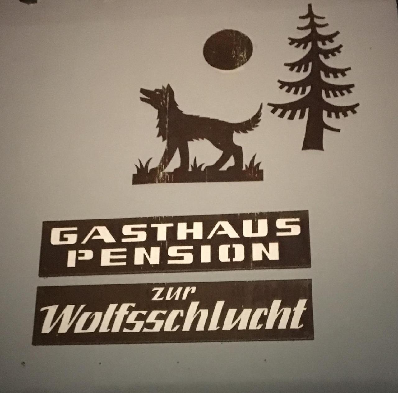 Gasthaus Zur Wolfsschlucht 호텔 Sugenheim 외부 사진
